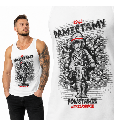 tank-top  patriotyczny PAMIĘTAMY 1944